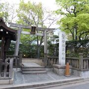 江東区唯一の木造神社建築