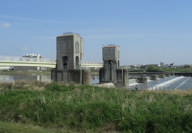 宿河原堰堤