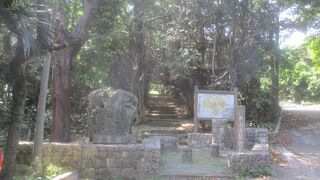 島の全体を見渡せました