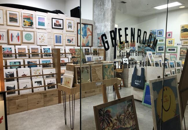 TwoCrows Welzieレジンアート原画 グリーンルーム　ハワイアン TwoCrows Welzieレジンアート原画 グリーンルームハワイアン