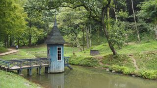 ムーミン谷をイメージした公園