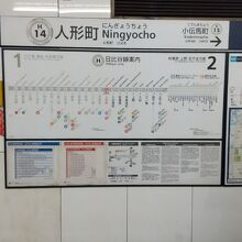 東京メトロ日比谷線 人形町駅