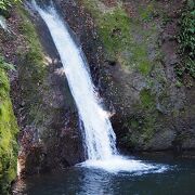 一つ目の滝へは、楽々