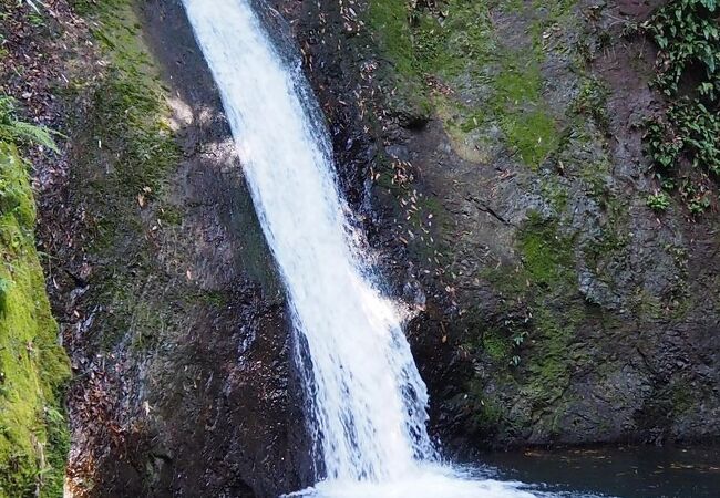 一つ目の滝へは、楽々