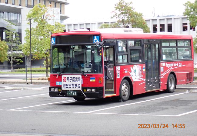 こちらのバスは名前の通り長崎県交通局が運営する
