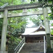 湯河原町の名物神社。