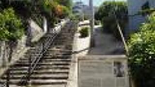 勝海舟の恋人の墓がある