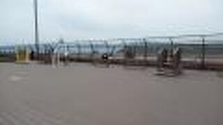 飛行機がよく見えます