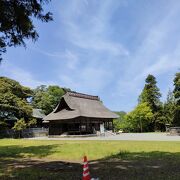 普段は静かな神社