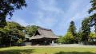 普段は静かな神社