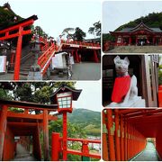 千本鳥居が表参道だけど駐車場から離れている：太皷谷稲成神社