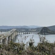 角島大橋を角島側から展望