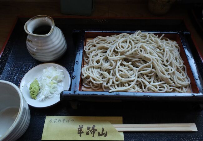 十割蕎麦美味しかったです