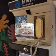 MRT中山站横、新光三越のATM での体験