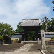 結城市内では大きな寺院