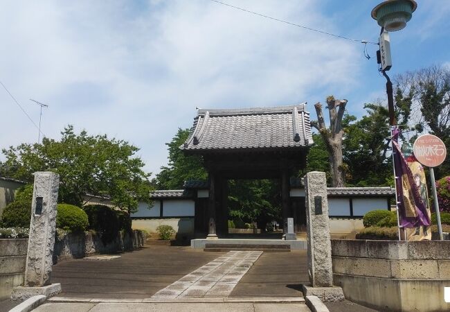 結城市内では大きな寺院