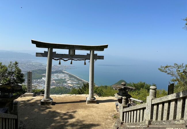 天空の鳥居、絶景