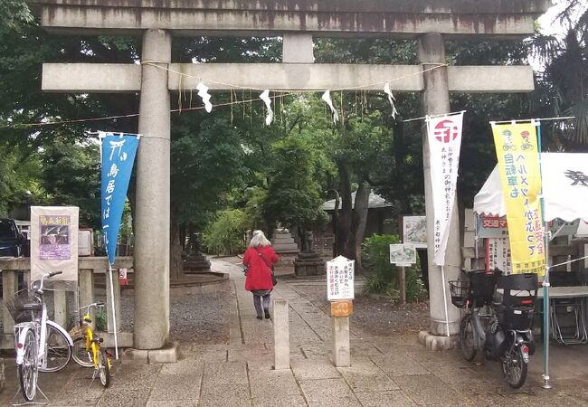 千駄ヶ谷にある鳩森八幡神社