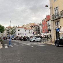 サンタ・アポローニア駅近くのちょっと寂しい旧市街