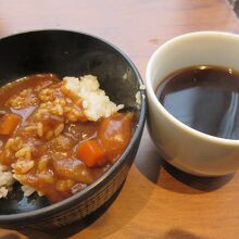 カレーもあります