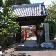 市役所近くの歴史ある寺院