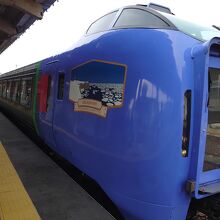 新しくなった車両で札幌へ！