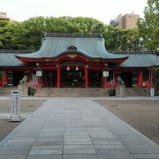 神戸三宮の中心にある歴史ある神社