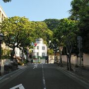 北野異人館街を朝の散歩でゆっくり楽しみました。