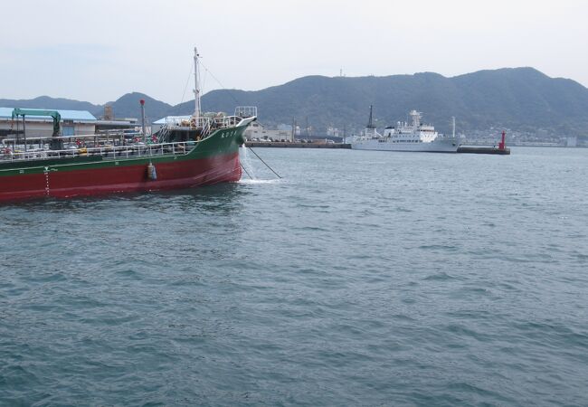 対岸は門司港です