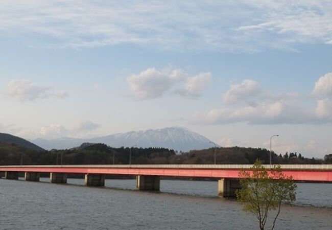 岩手山が綺麗に見える