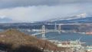 海抜約２００ｍからの景色