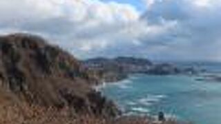 断崖が素晴らしい！