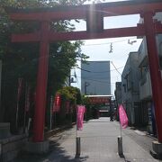 たくさんの鳥居が並ぶ稲荷神社