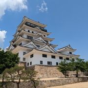 福山駅ホームからも見える