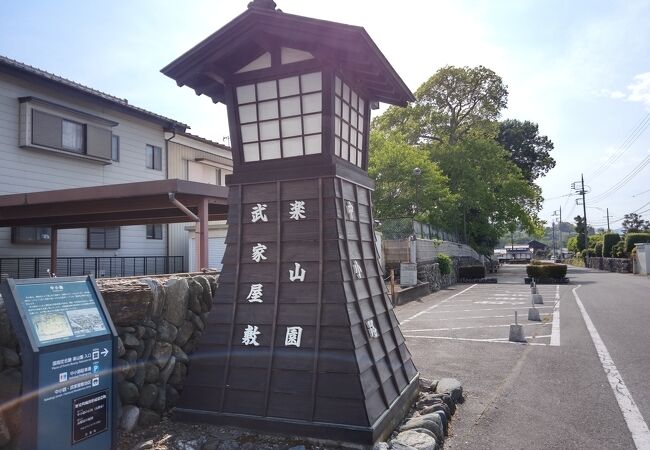 小幡の中小路と武家屋敷