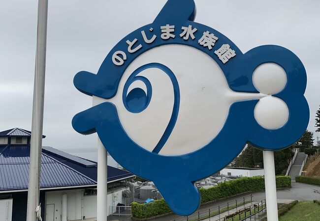 ジンベイザメもいる、のとじま水族館