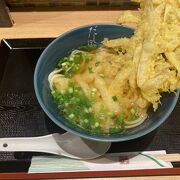 長崎駅で五島うどん