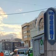 小樽運河観光後に