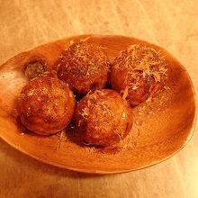 私が食べた　たこ焼き