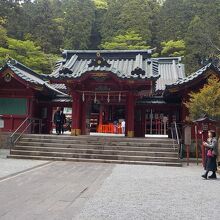 箱根神社拝殿です。