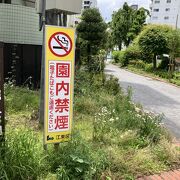 江戸時代の「堀」の跡