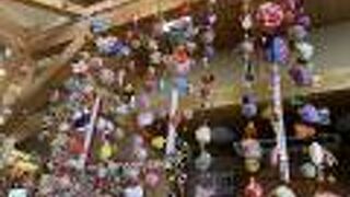 可愛いらしい雛飾り