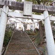 長崎稲佐山ロープウェイ淵神社駅のそば