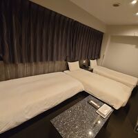 宿泊したトリプルルーム。広くてゆったり。