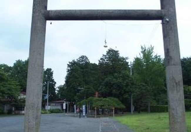 上山の総鎮守としてまつられてきた神社