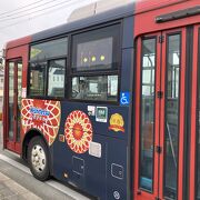 柳川で西鉄バスに乗車