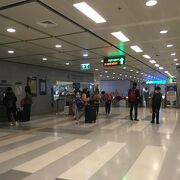 B階にある空港駅