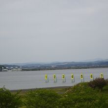 長沼フートピア公園からの風景 