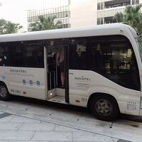 満席で乗れなかったシャトルバス