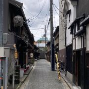 京都らしい小路です。